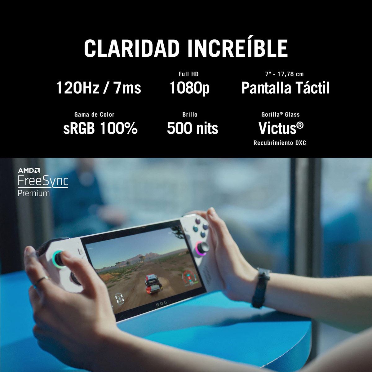 Consola Gamer Asus Rog Ally RC71L-NH001W R Z1 16 512