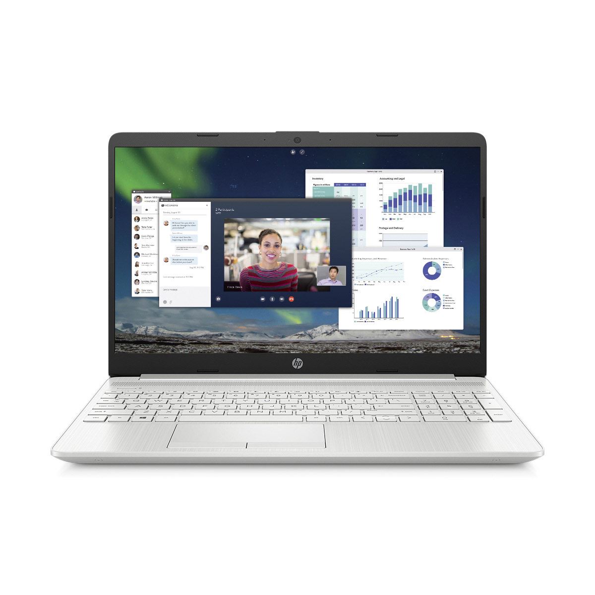 Laptop HP 15-DW1084 Intel Core i7 8GB RAM 512GB + mouse + headset