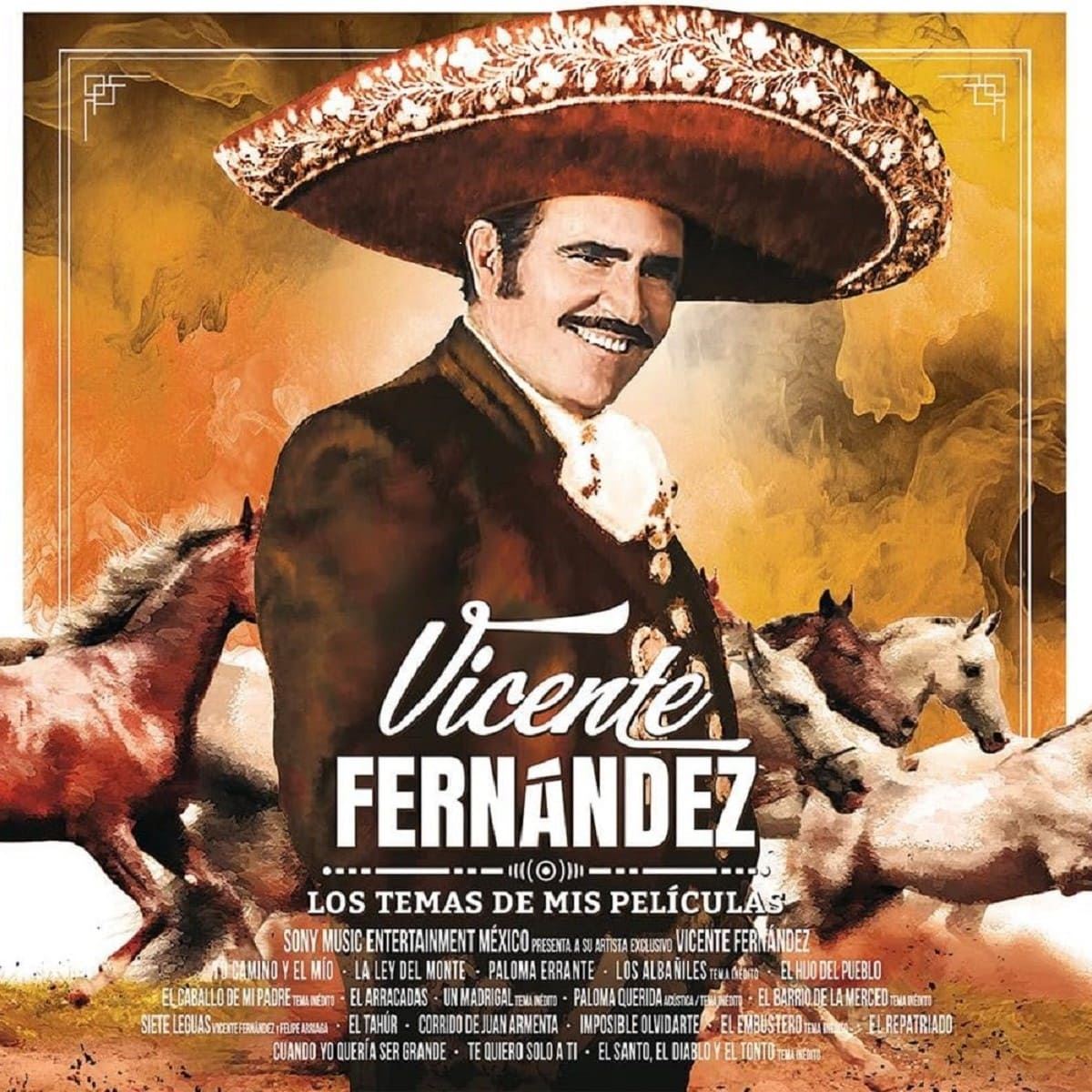 CD Vicente Fernández - Los Temas de Mis Películas