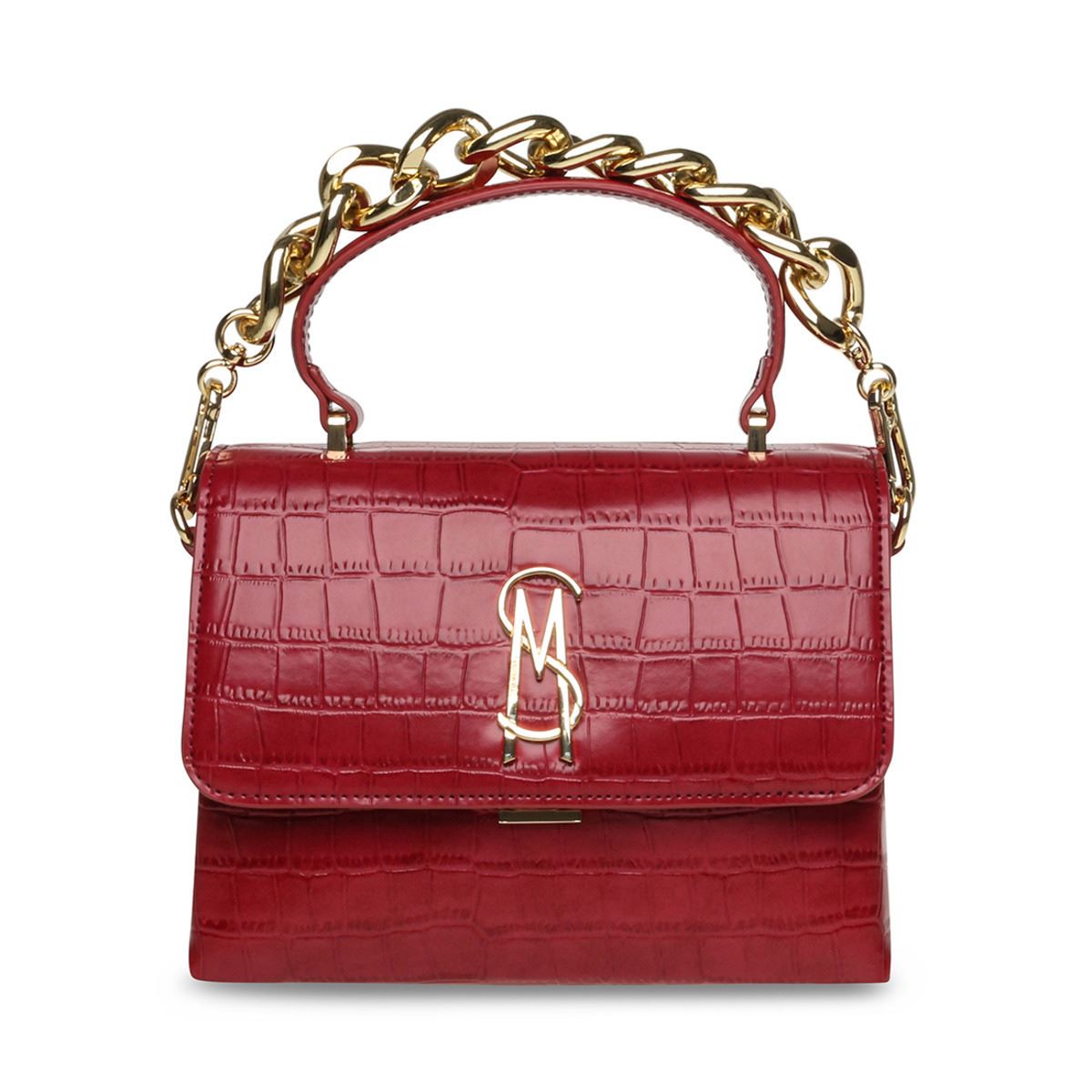 Bolso Top Handle Steve Madden Rojo para Mujer