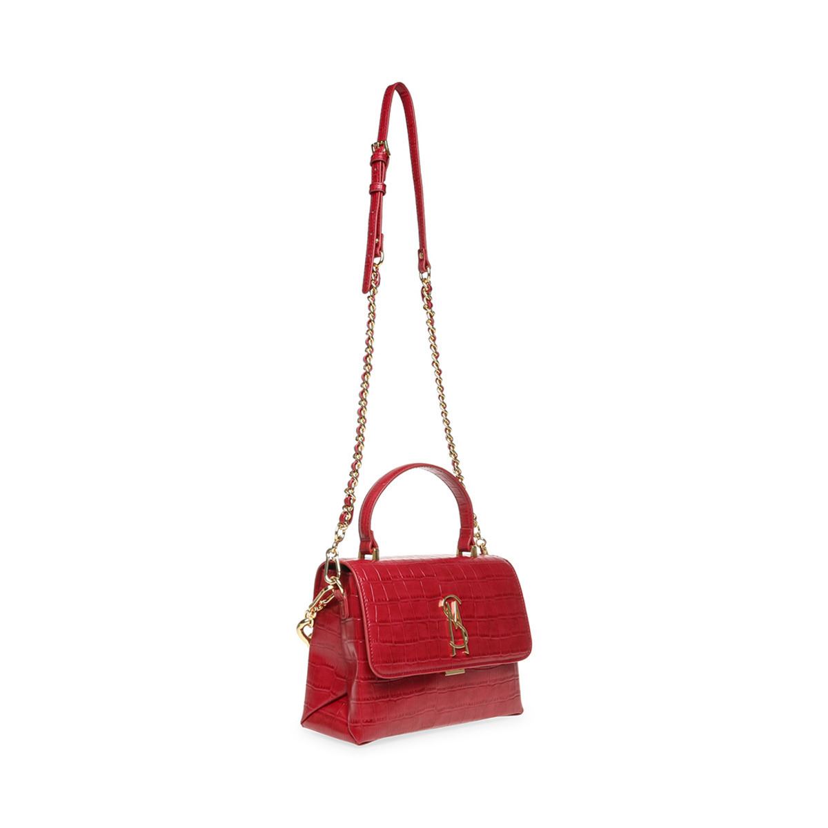 Bolso Top Handle Steve Madden Rojo para Mujer