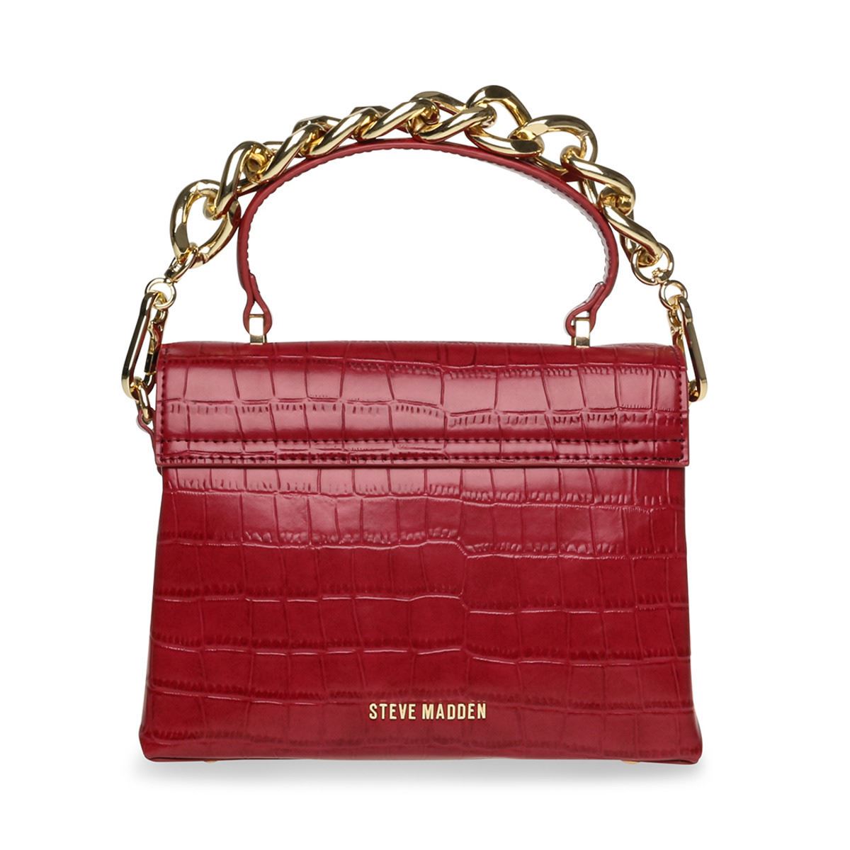 Bolso Top Handle Steve Madden Rojo para Mujer