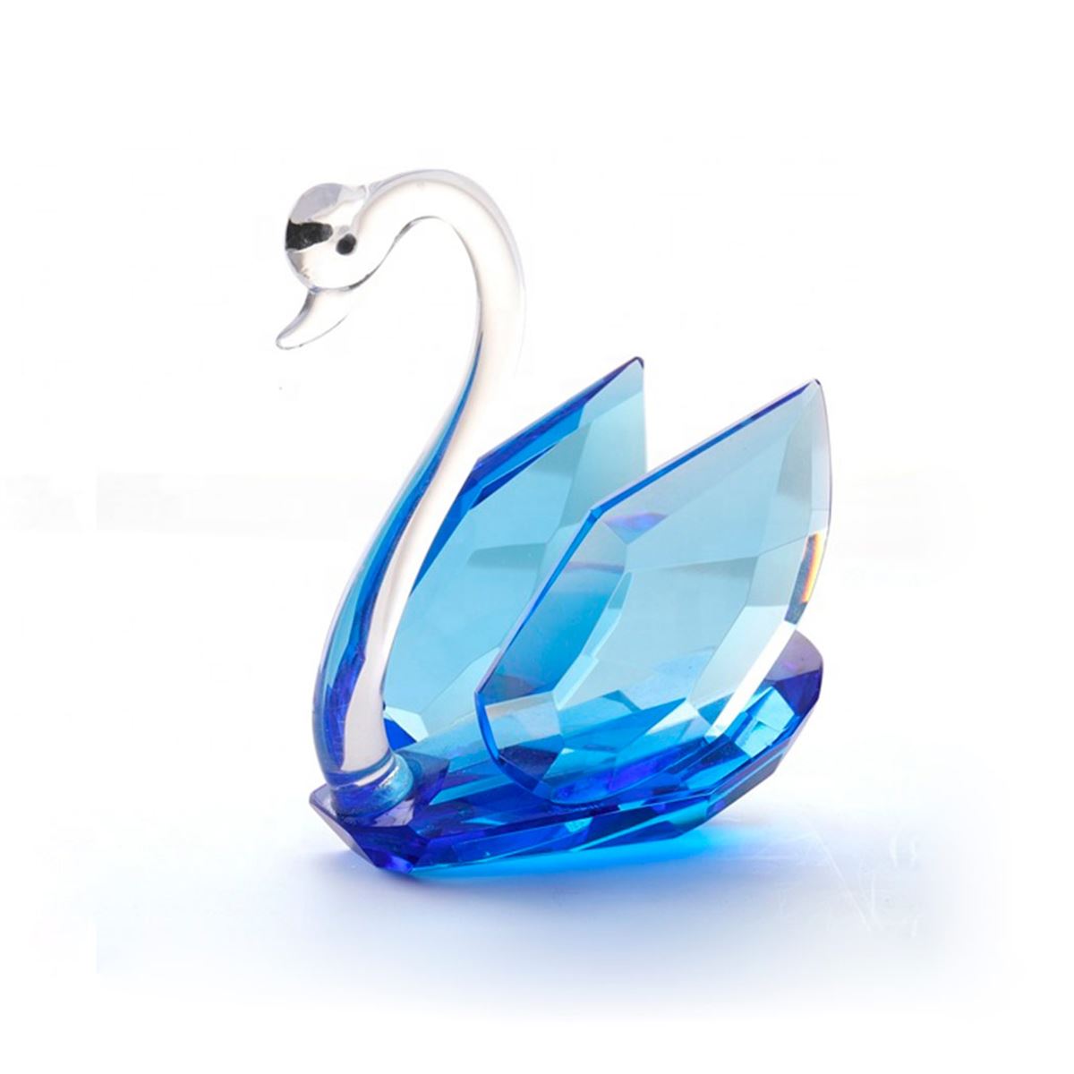 Cisne Azúl de Cristal
