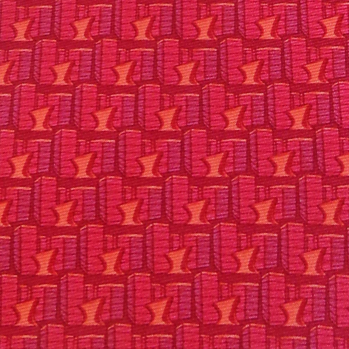 Corbata S Colección Seda Museo Soumaya Roja