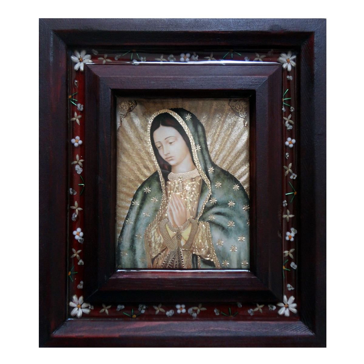 Retablo de la Virgen de Guadalupe. Modelo P-011