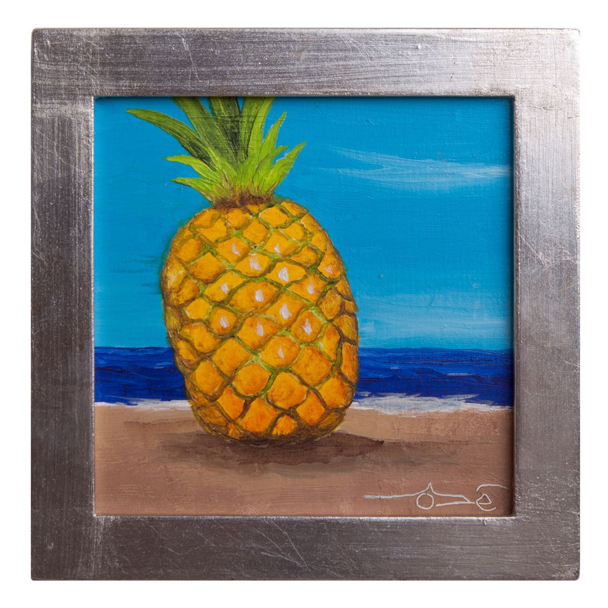 Cuadro Artesanal de Fruta Piña