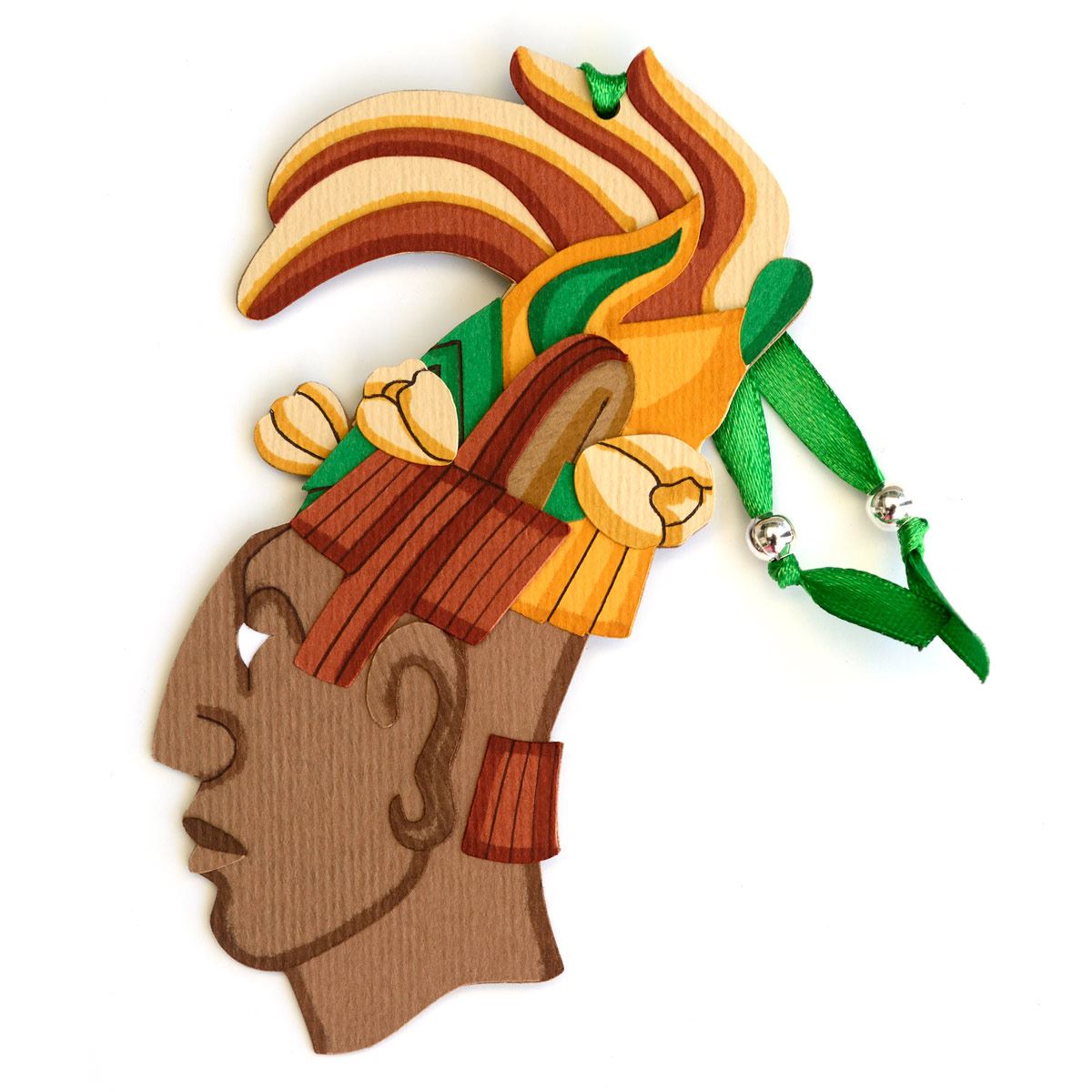 Cabeza pakal separador libro