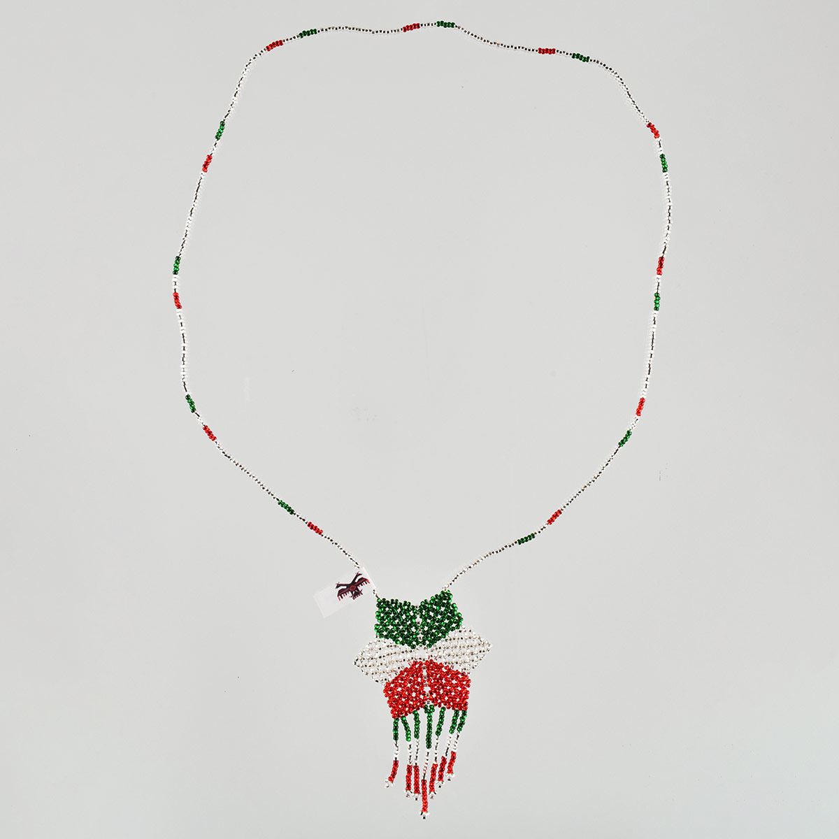 Collar otomi tricolor mexicano n13