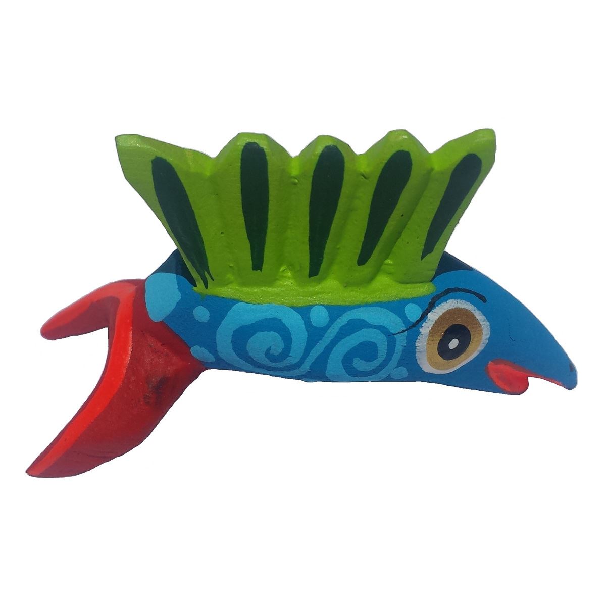 Alebrije miniatura pez vela - Artesanía