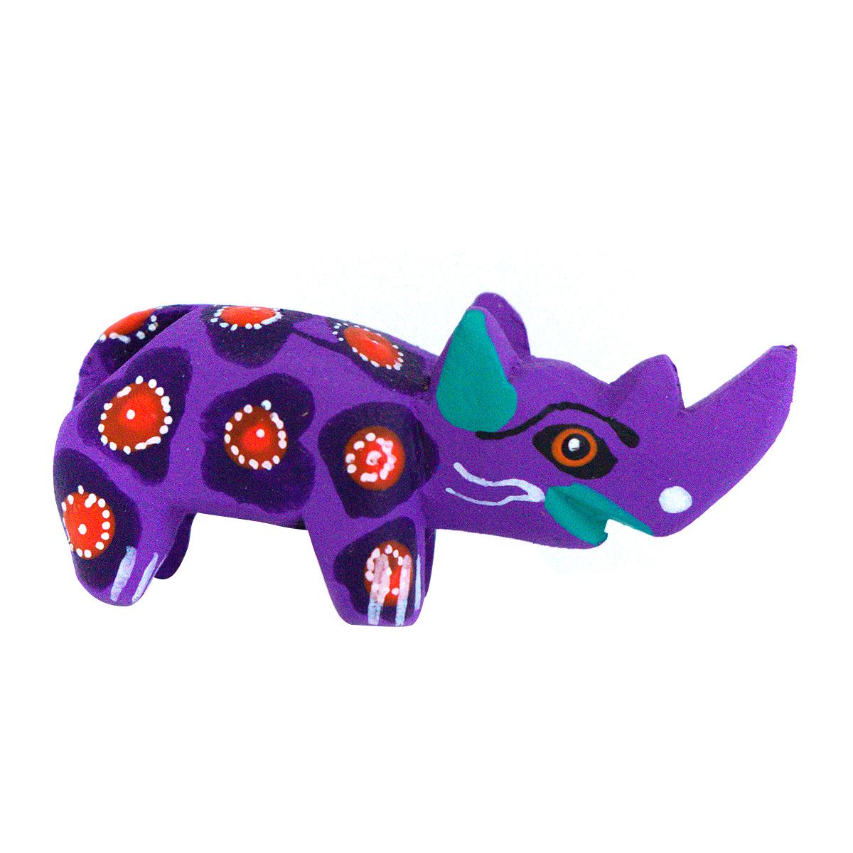 Alebrije mediano rinoceronte - Artesanía