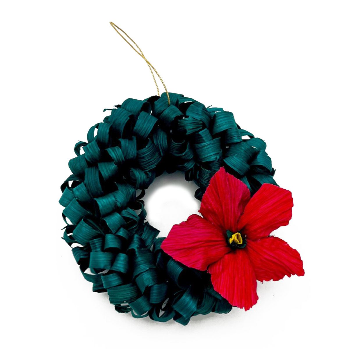 Figura corona hoja de maíz