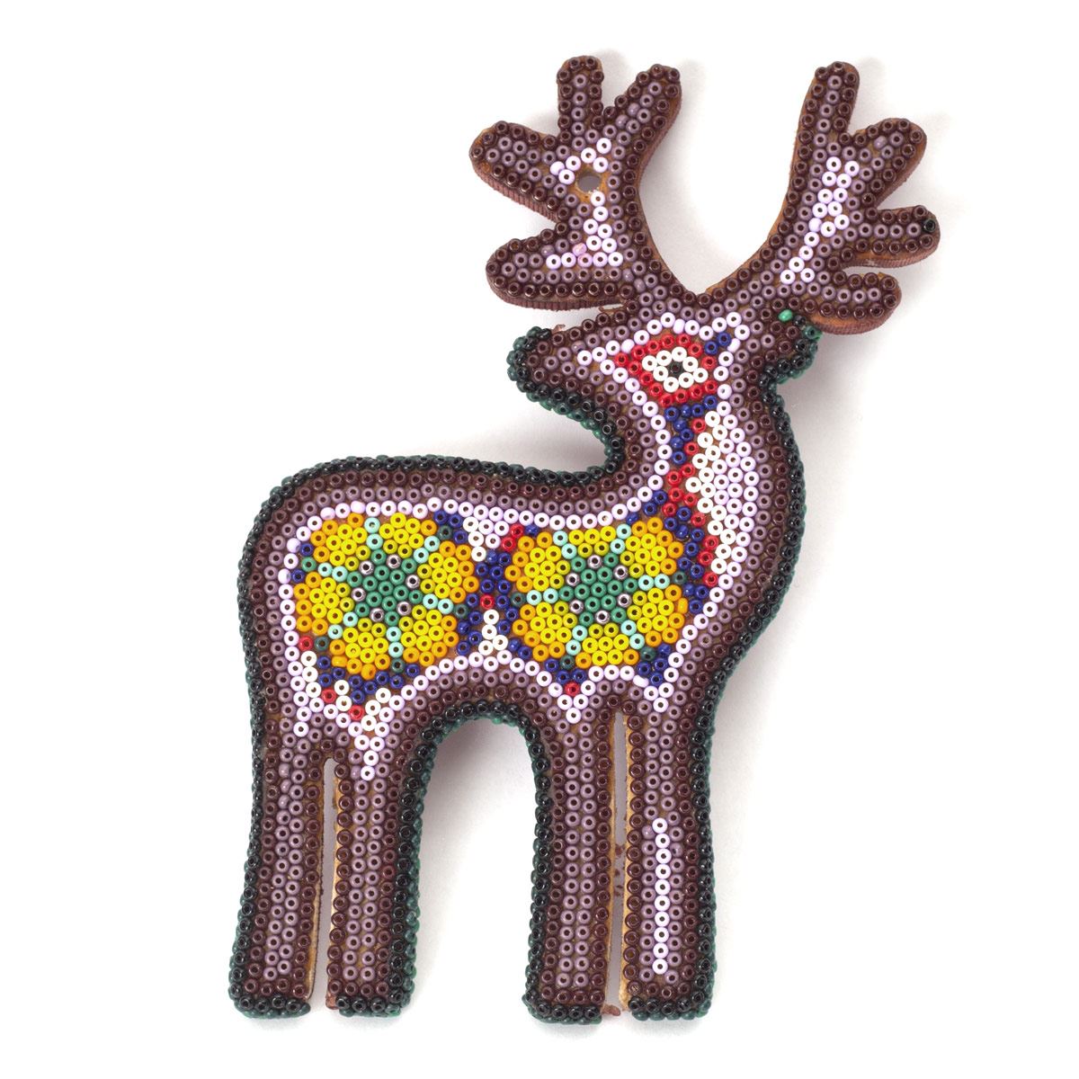 Adorno Navideño Huichol HIXI - Artesanía