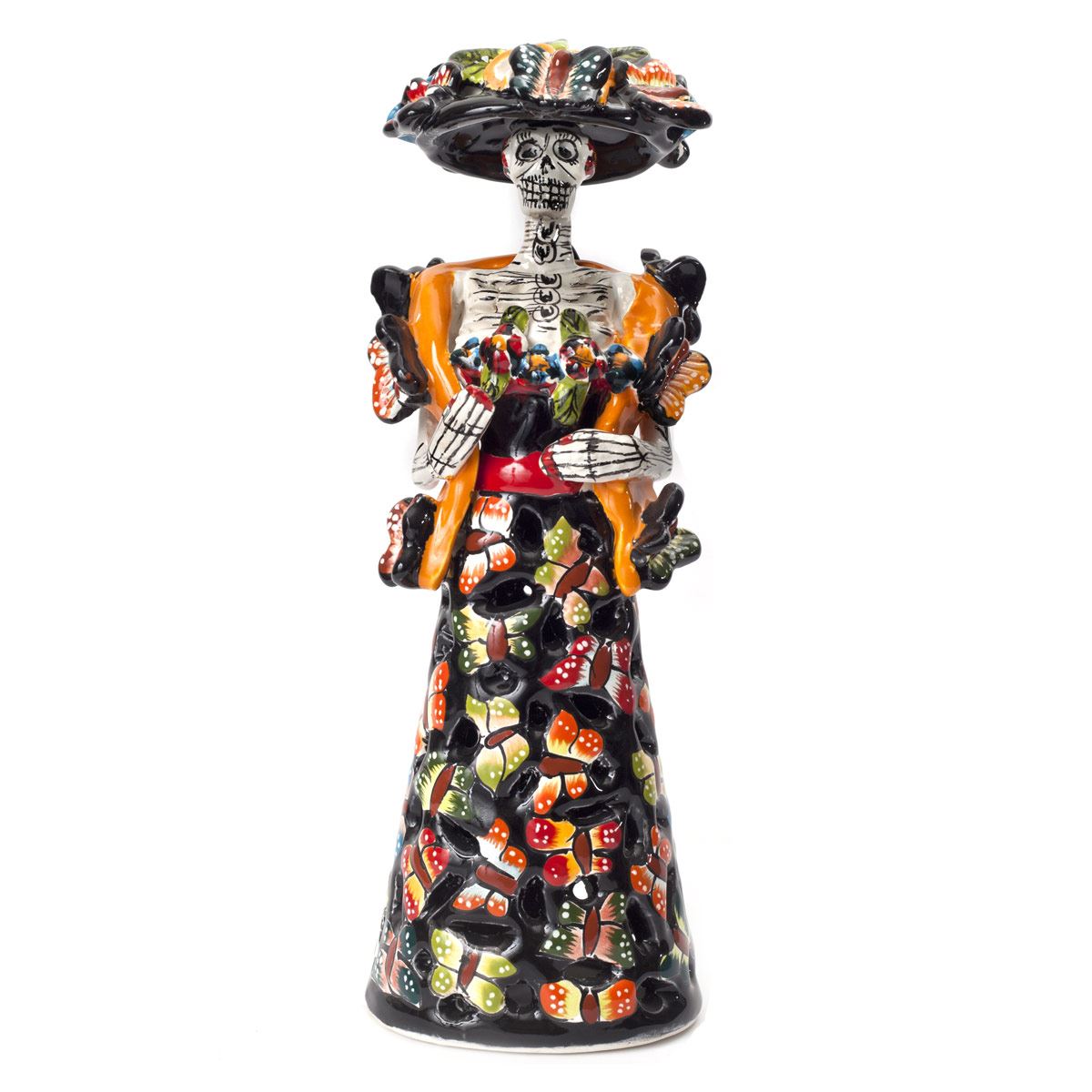 Catrina Calada Mariposa HIXI - Artesanía