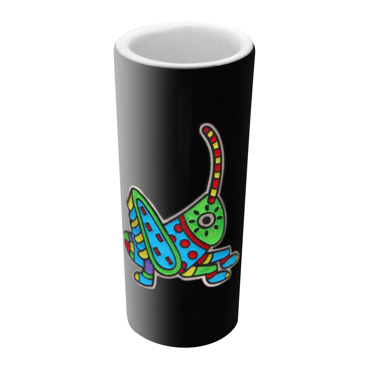 Tequilero 2 Oz Negro Chapulín Grabado