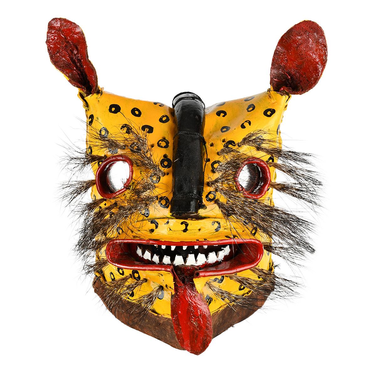 Mascara de piel para danza