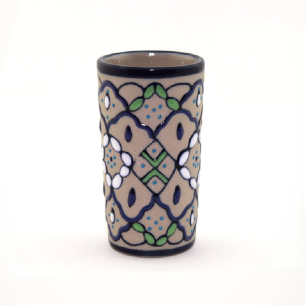 Tequilero Caballito Recto de Cerámica