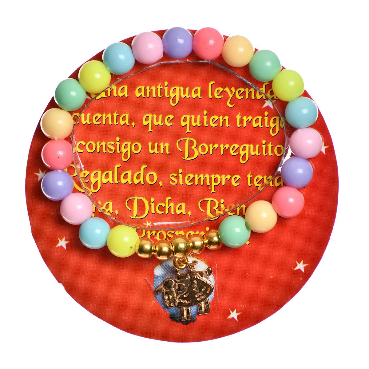 Pulsera Cuentas Colores