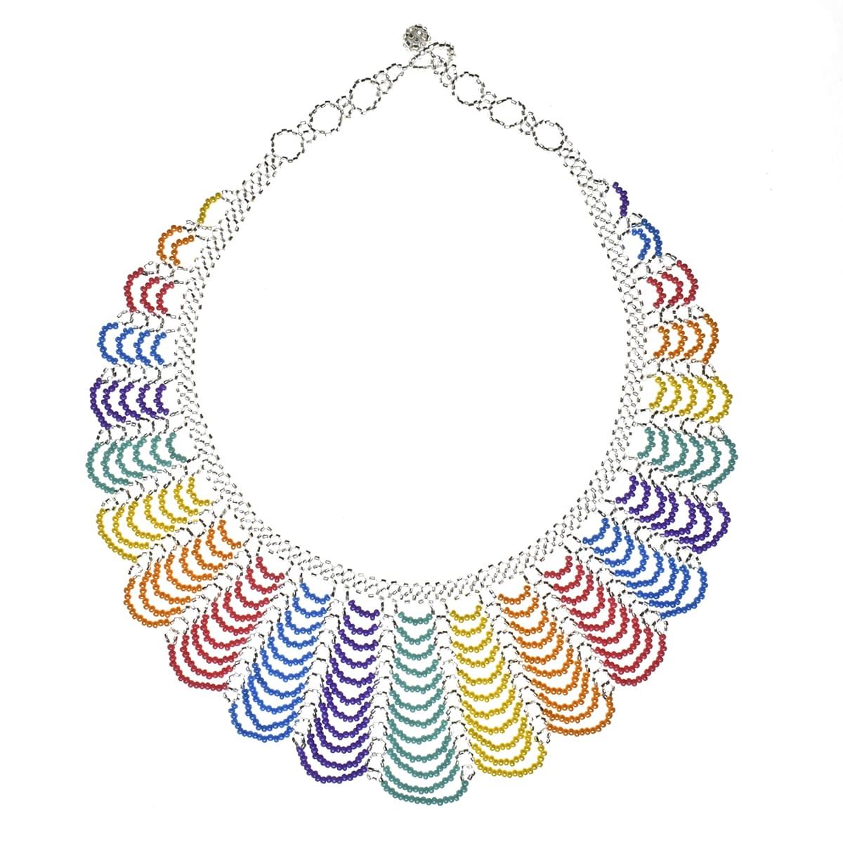 Collar Tejido Chaquira Artesanal