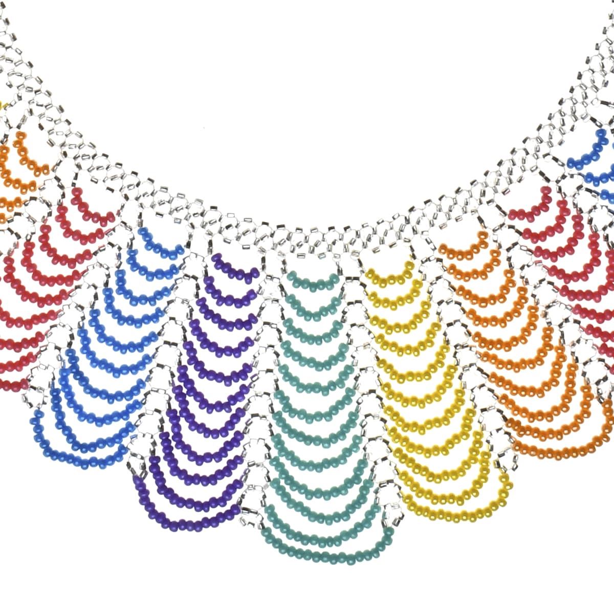 Collar Tejido Chaquira Artesanal