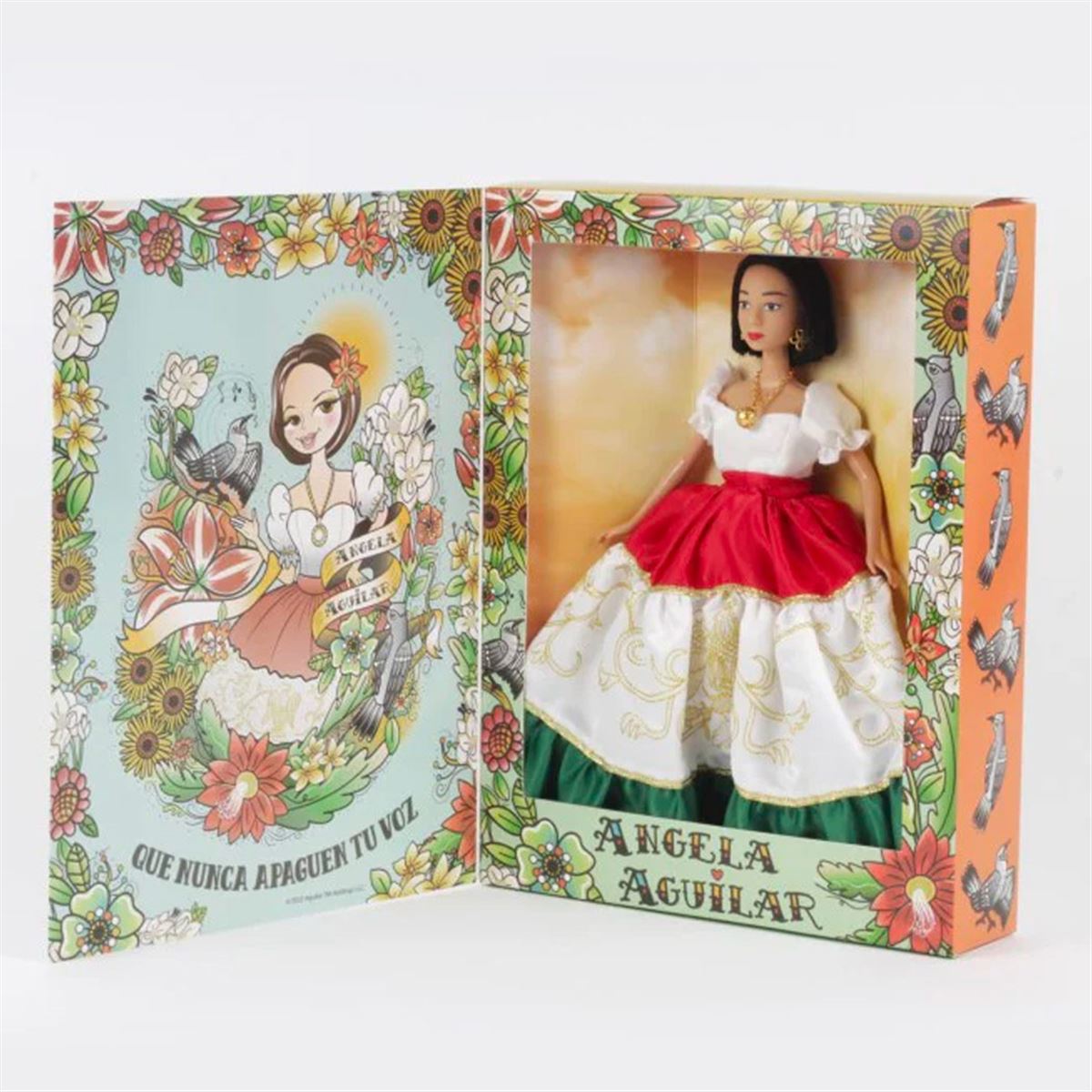 Muñeca Tricolor Mexicana Ángela Aguilar