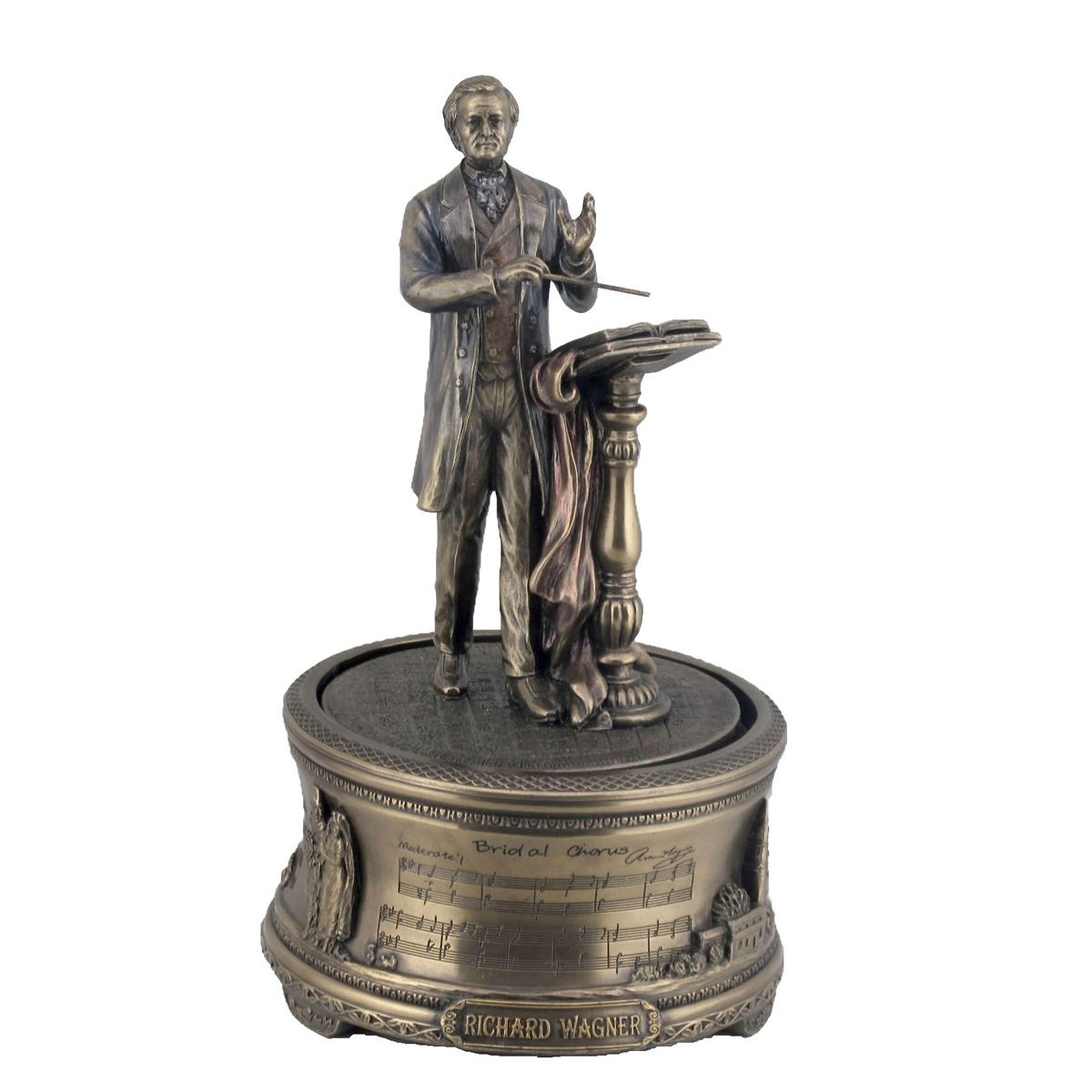 Caja musical con figura Wagner bridal Chorus