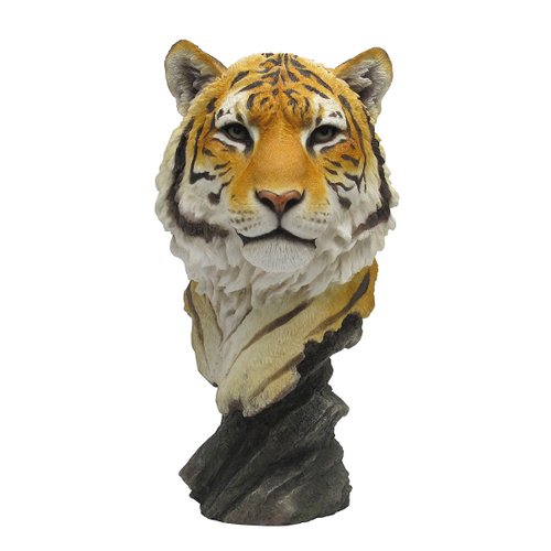 Tiger head bust