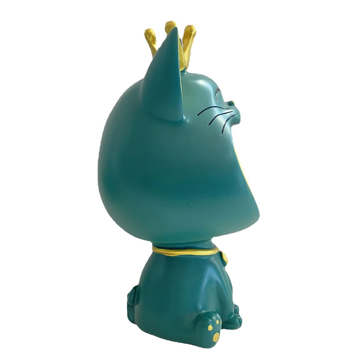 Figura Decorativa Boca de Gato Caja Almacenamiento