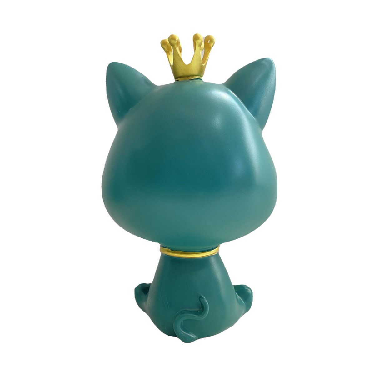Figura Decorativa Boca de Gato Caja Almacenamiento