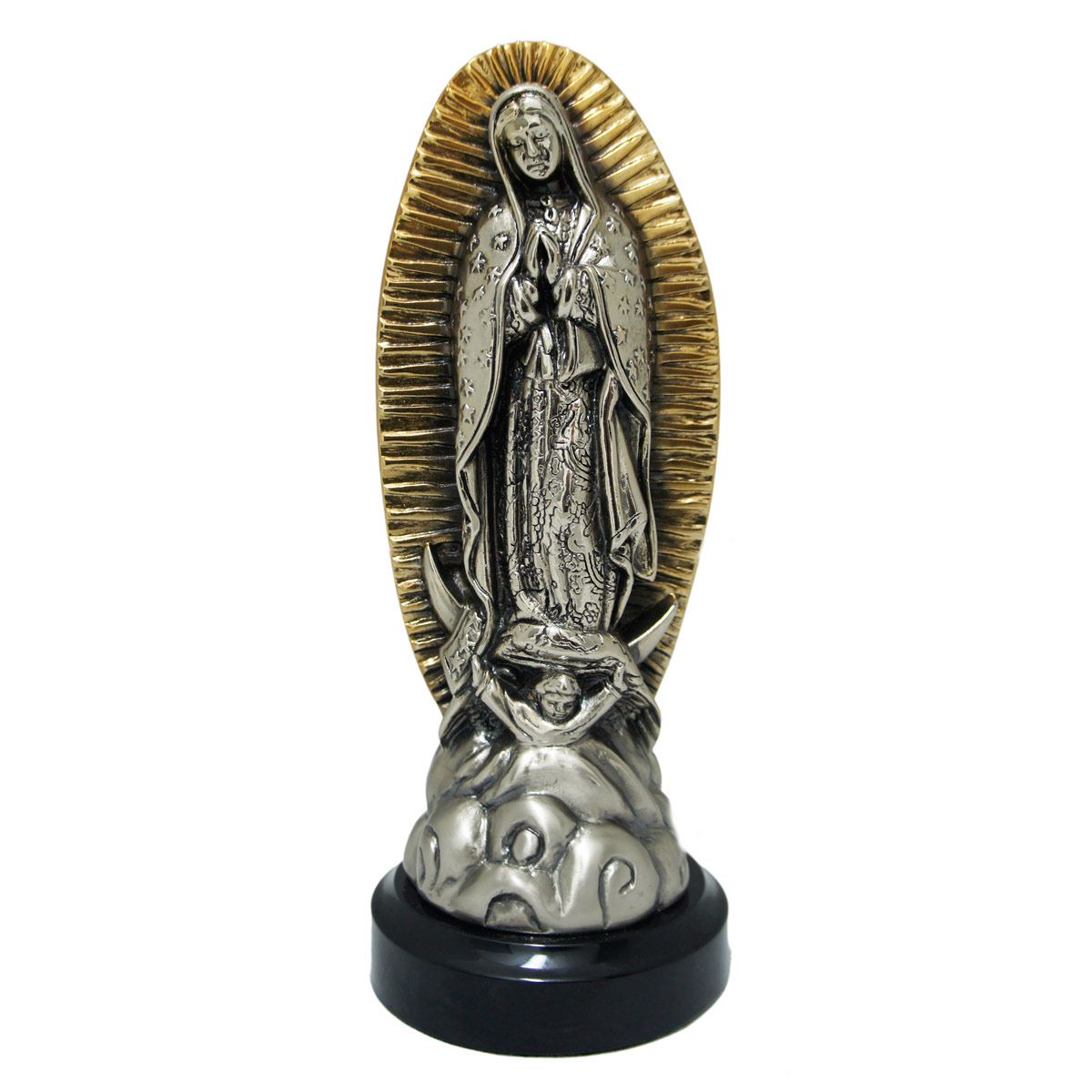 Figura Decorativa Religiosa Virgen De Guadalupe 22 cm