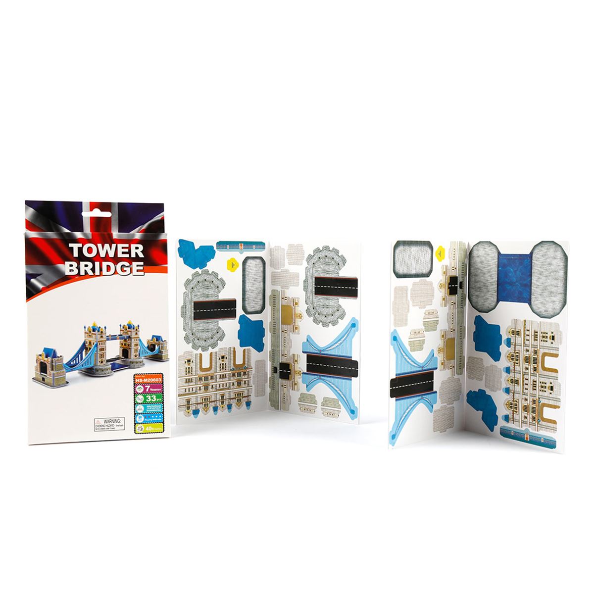 Rompecabezas 3D London Tower Bridge