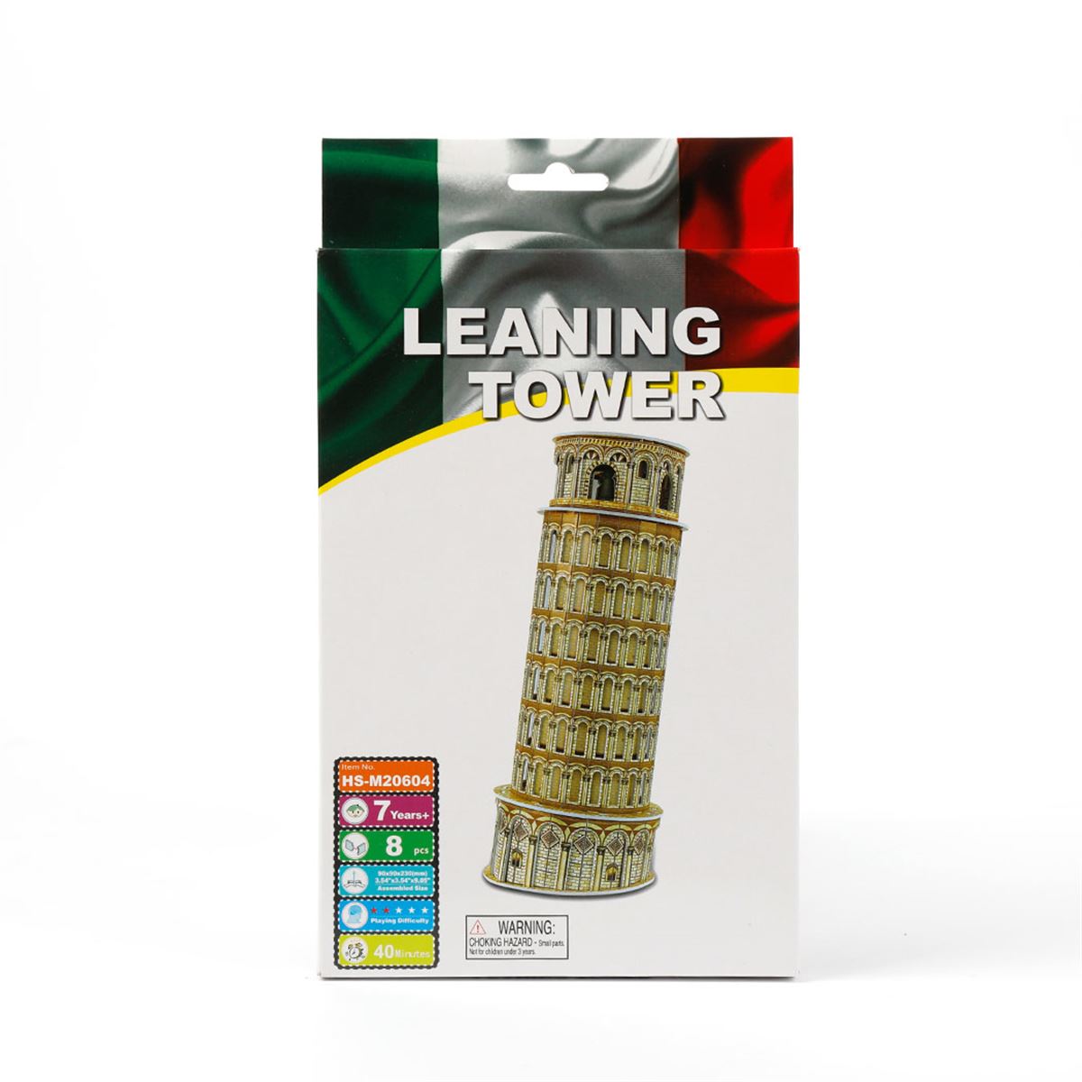 Rompecabezas 3D Torre de Pisa