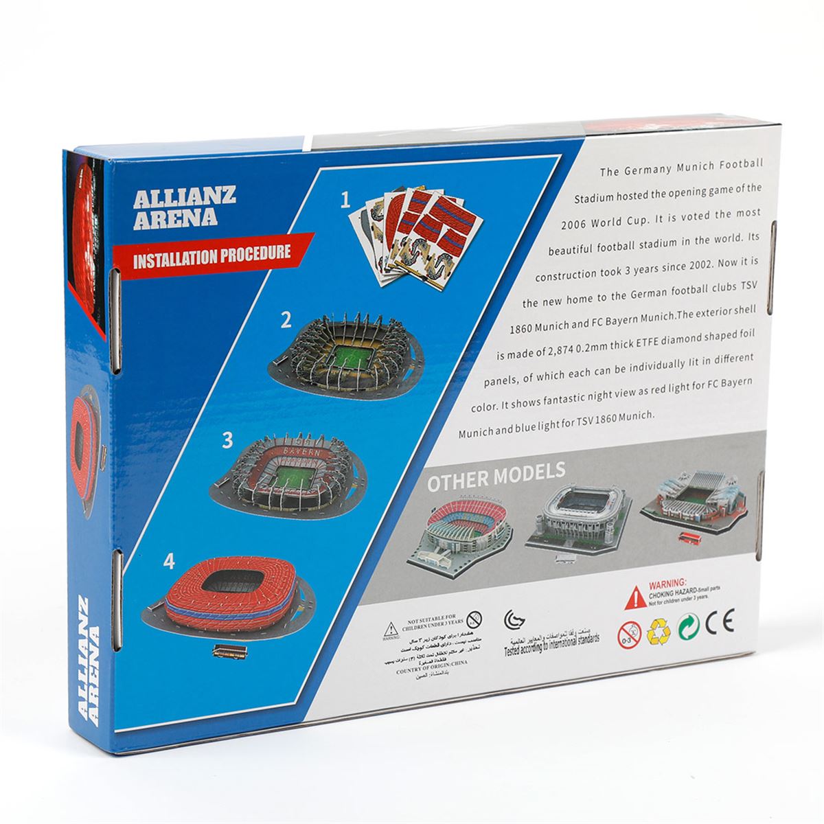 Rompecabezas 3D Allianz Arena
