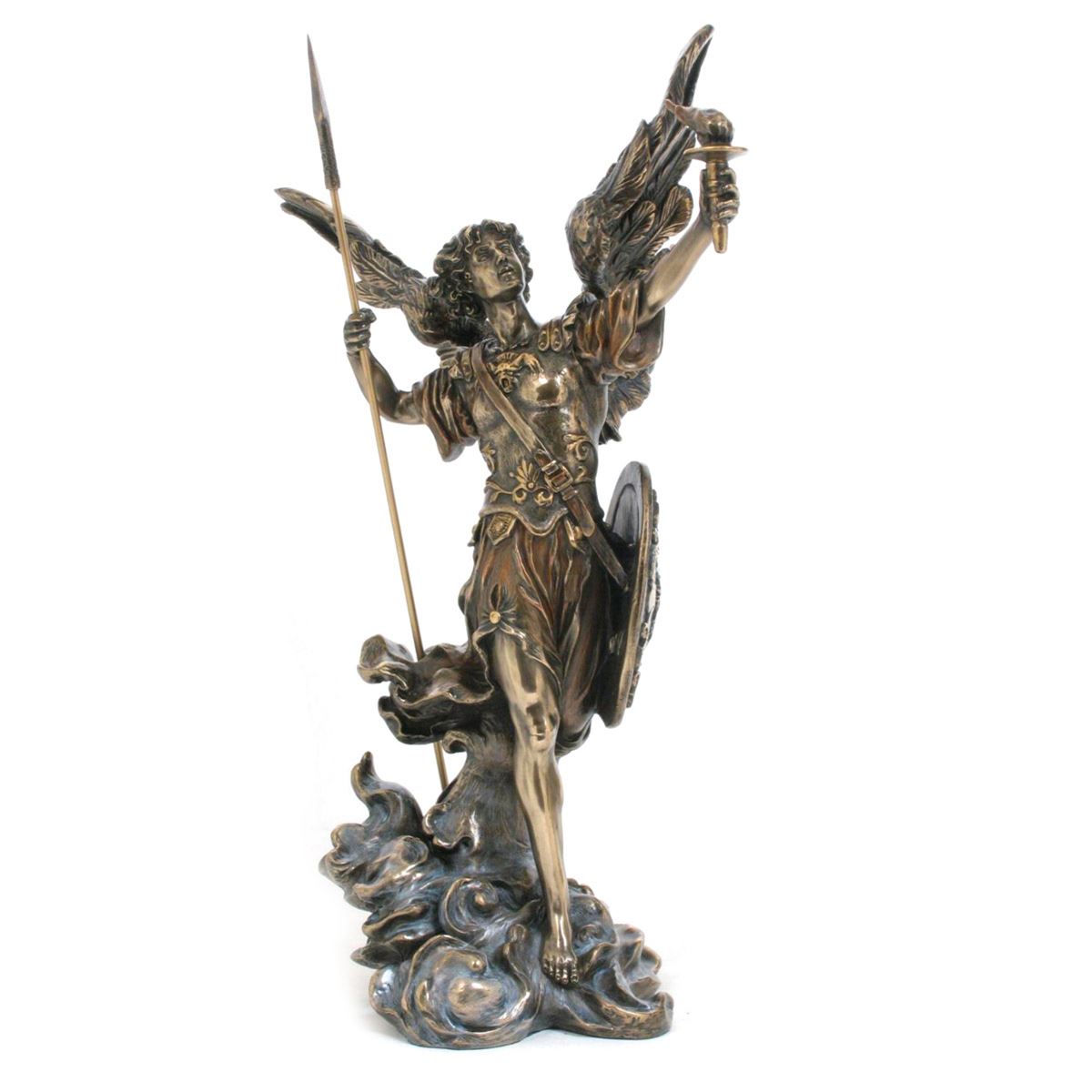 Figura Ángel Uriel con antocha