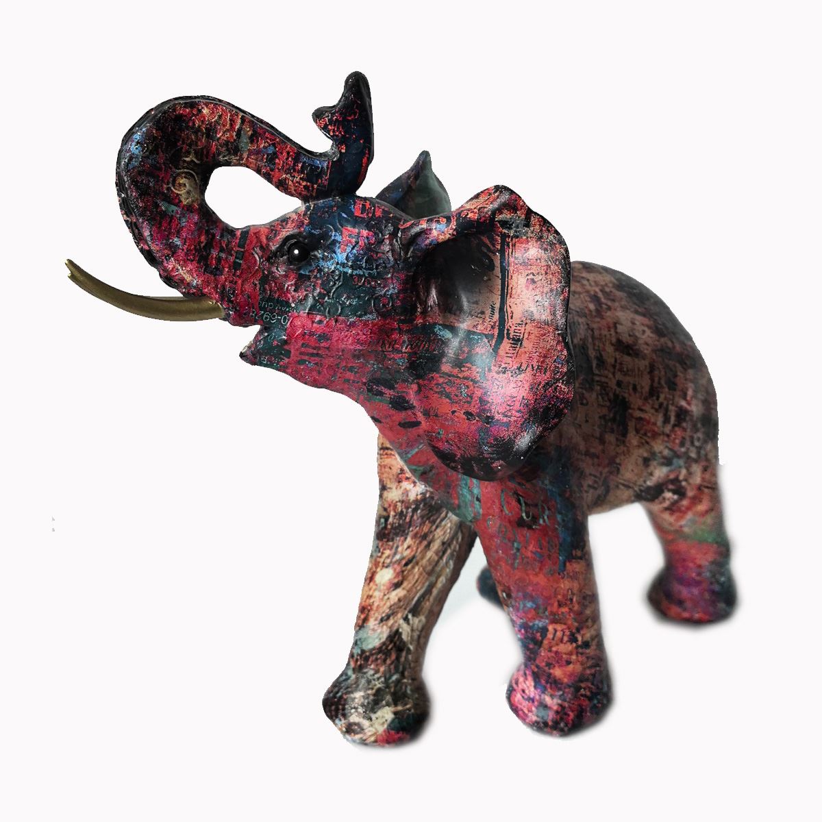 Figura Decorativa Elefante de Poli resina