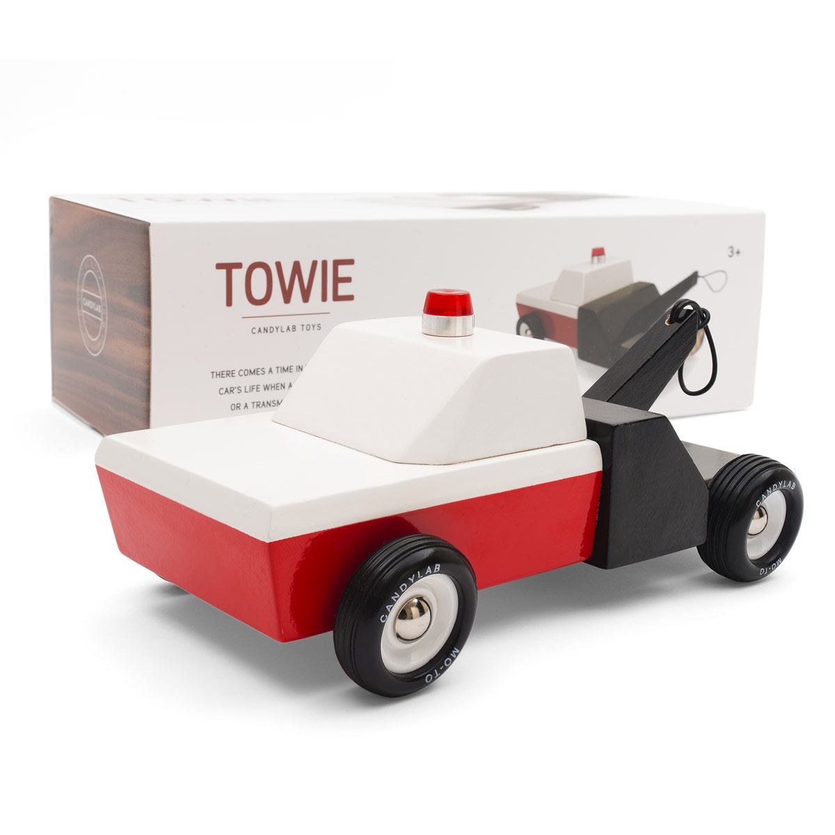 Camión remolque de madera