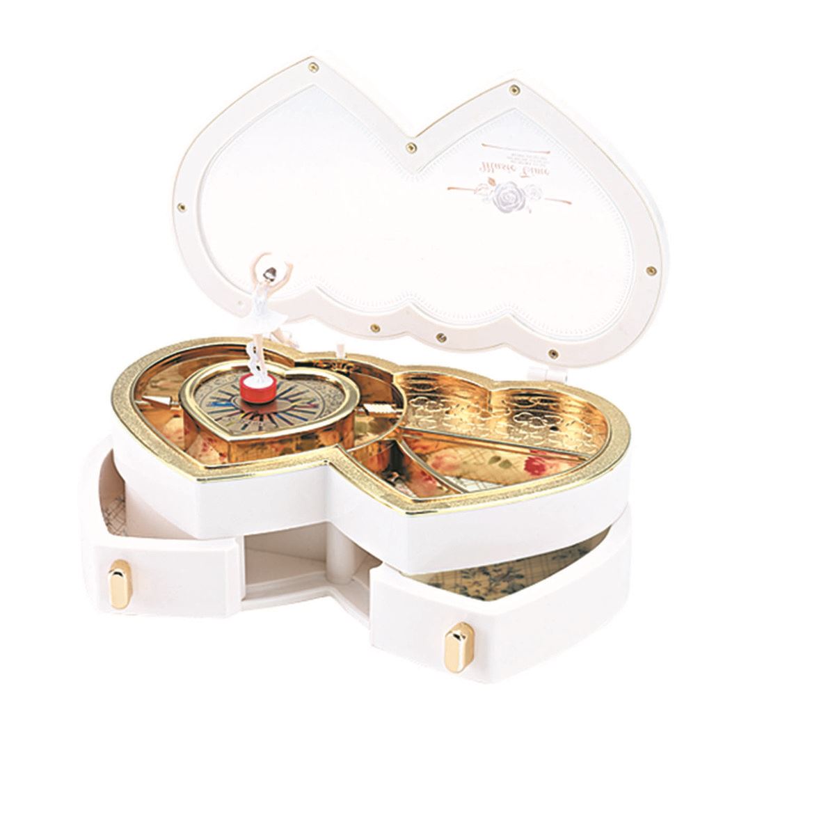 Caja Musical Joyero con Bailarina