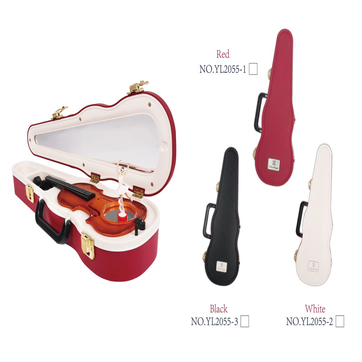 Caja Musical Violín con Bailarina