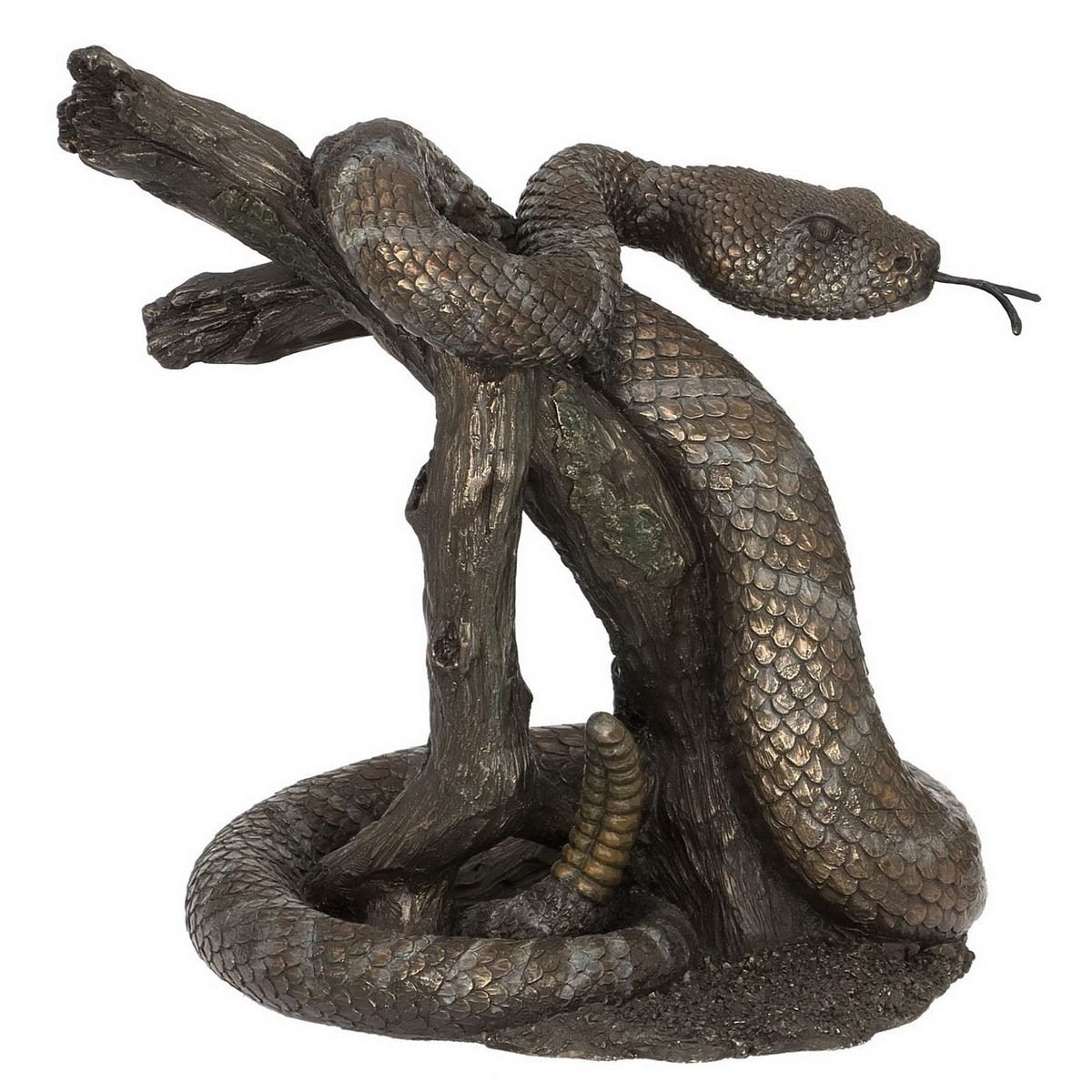 Figura serpiente de cascabel