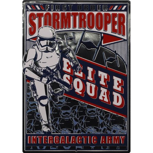 Placa de adorno stormtrooper