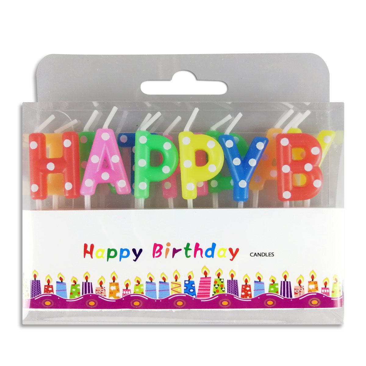 Velas de feliz cumpleaños 2