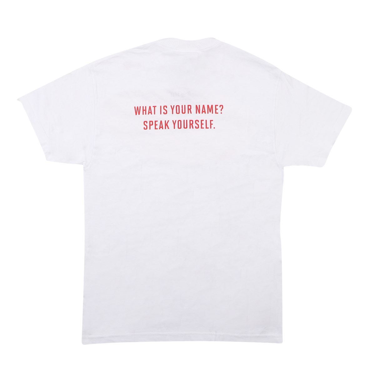 Camiseta [símbolo rojo grande : blanco] / T-Shirt [big red symbol : white]