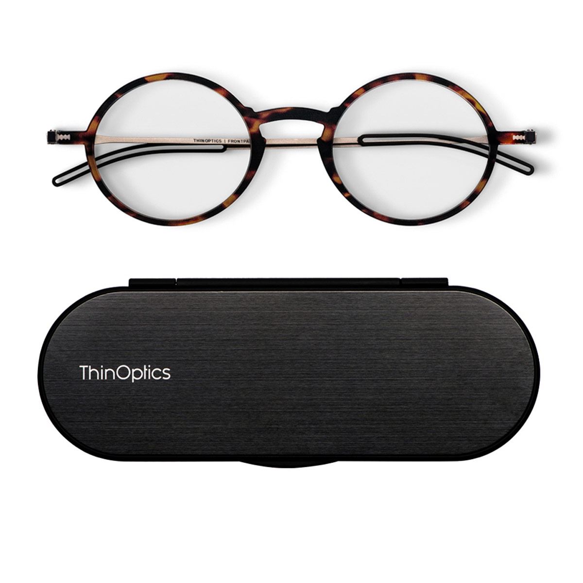 Lente de lectura manhattan Thinoptics 2.5 redondo tortoise