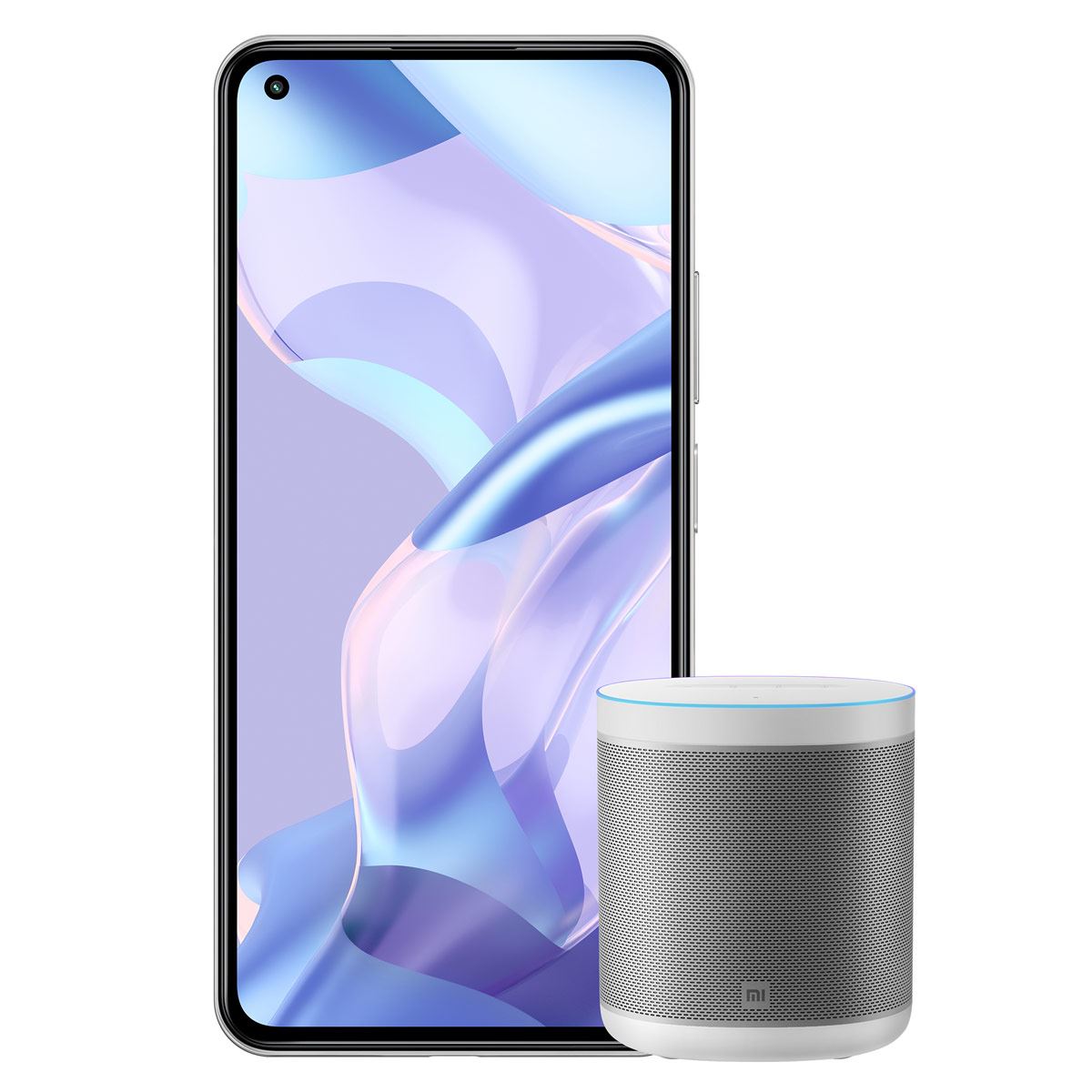 Xiaomi 11 Lite 5G 128GB Blanco Telcel R9 + Bocina Mi Smart Speaker