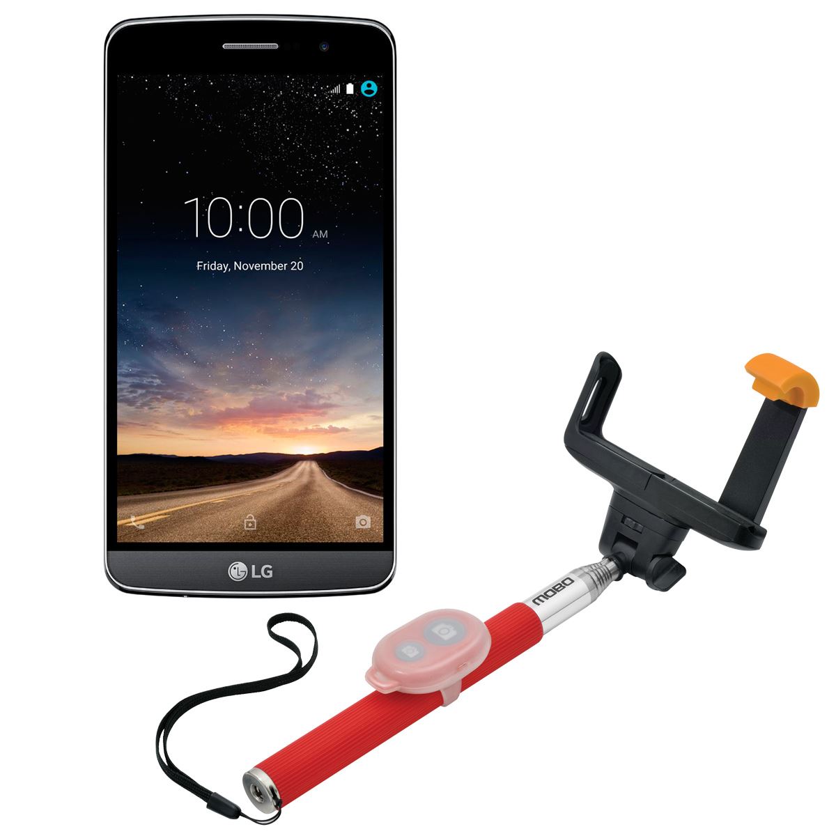 Amigo Kit LG Zone Gris X180G R9 mas Baston para Selfie