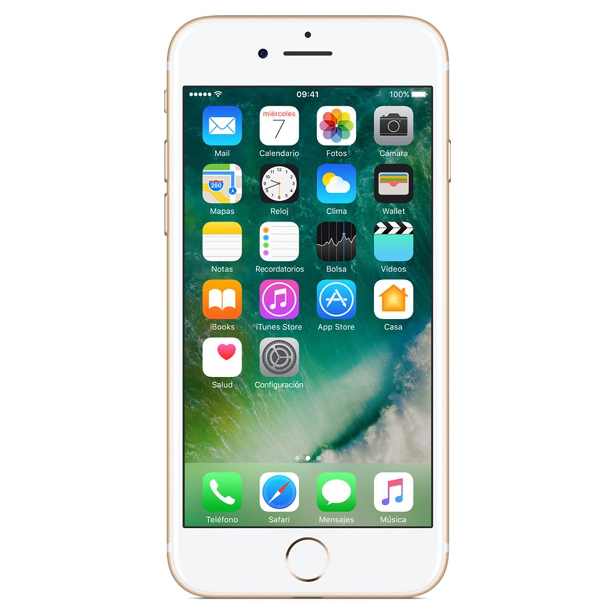 Celular iPhone 7 128Gb Color Oro R9 (Telcel)