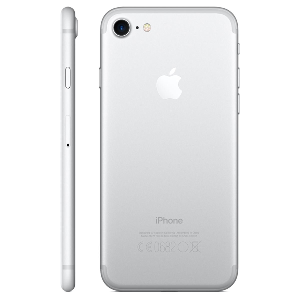 Celular iPhone 7 128Gb Color Plata R9 (Telcel)