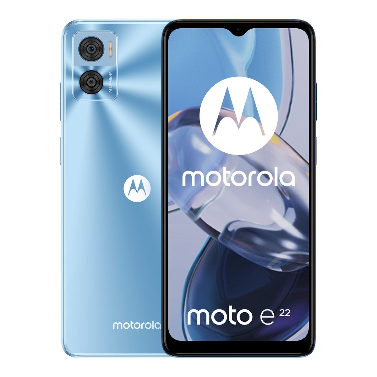 Motorola E22 32GB azul Telcel R9