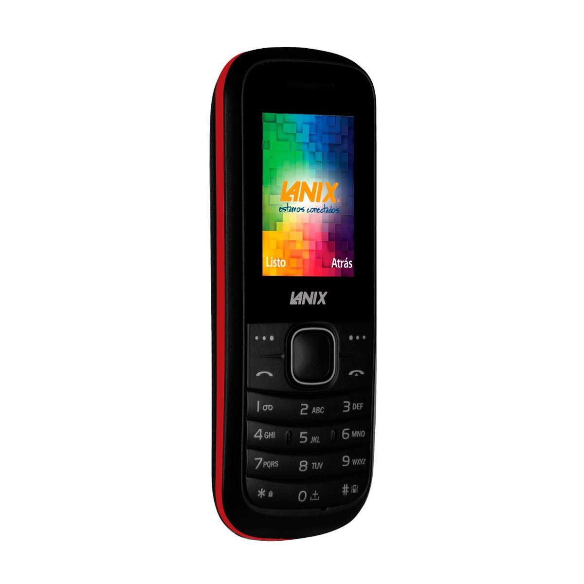 Celular Lanix U100 Negro /Rojo R9 (Telcel)