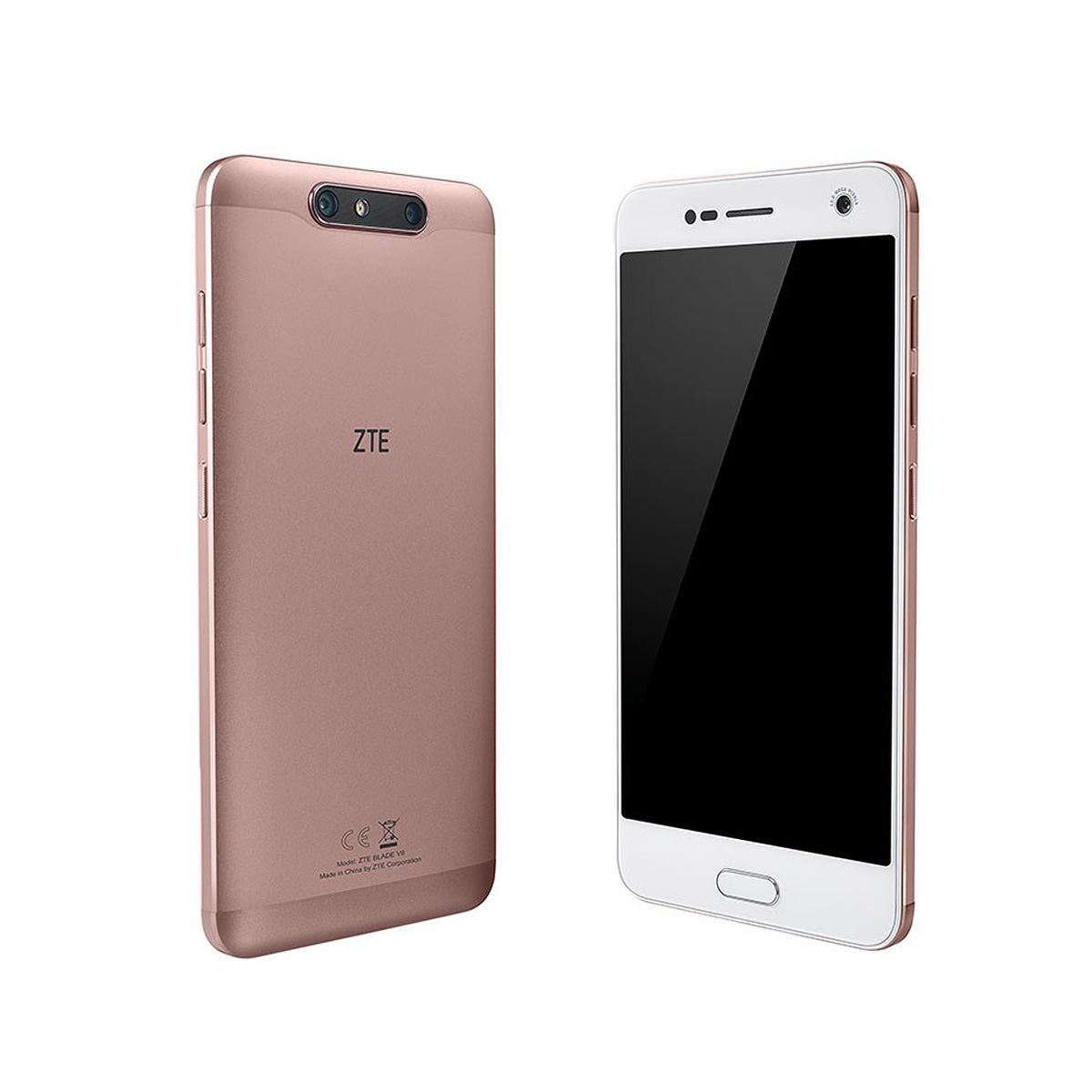 Celular ZTE Blade V8 Rosa R5 (Telcel)