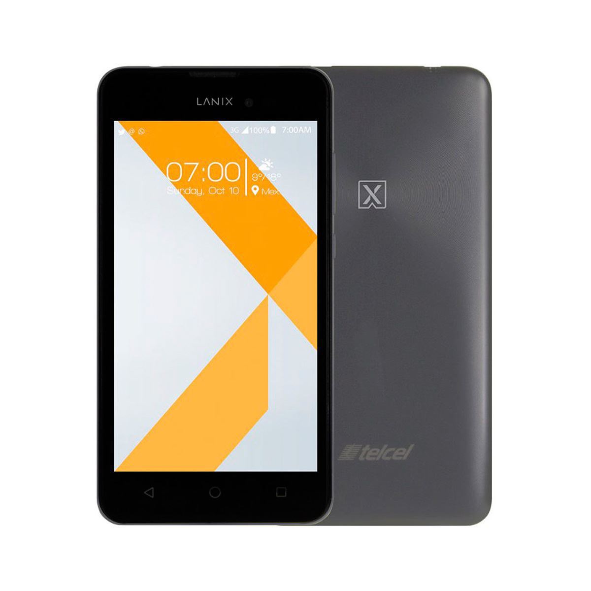 Celular Lanix ILIUM X520 Gris R6 (Telcel)